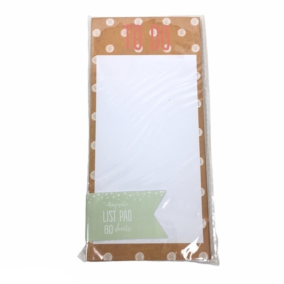 Christmas Plaid Dots Stationery Set Notepad Sticky Notes Page Flags Washi Tape - Picture 2 of 5